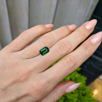 2.02 Ct. Tsavorite Garnet from Tanzania Life Style