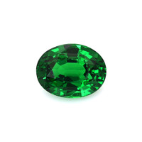 2.08 Ct. Tsavorite Garnet from Tanzania Video