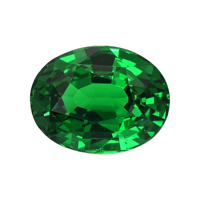 2.08 Ct. Tsavorite Garnet from Tanzania Video