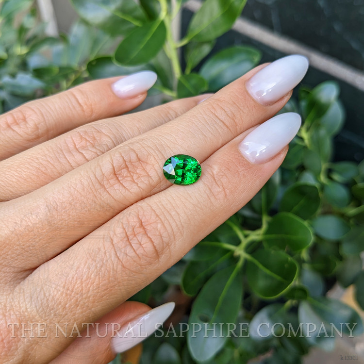 2.53 Ct. Tsavorite Garnet from Tanzania