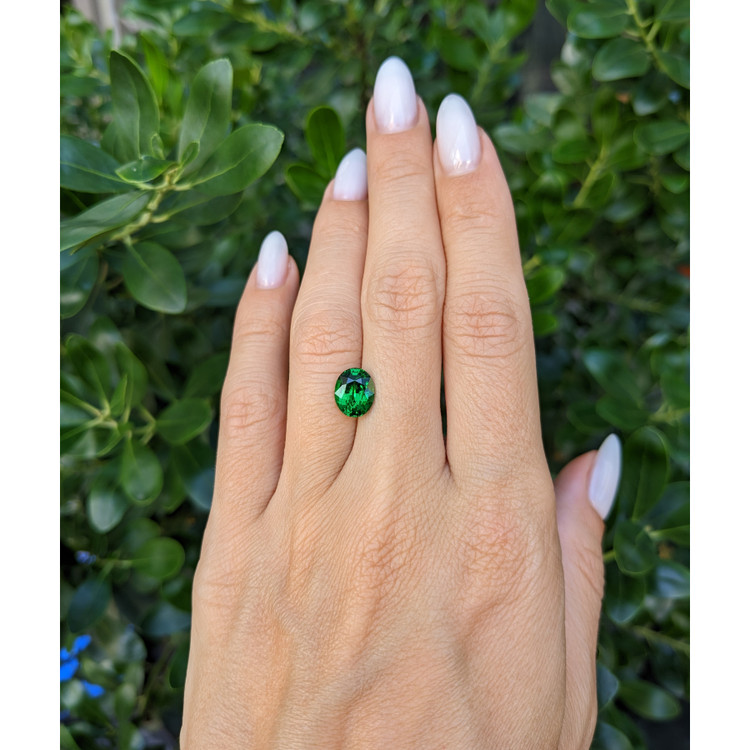 2.53 Ct. Tsavorite Garnet from Tanzania