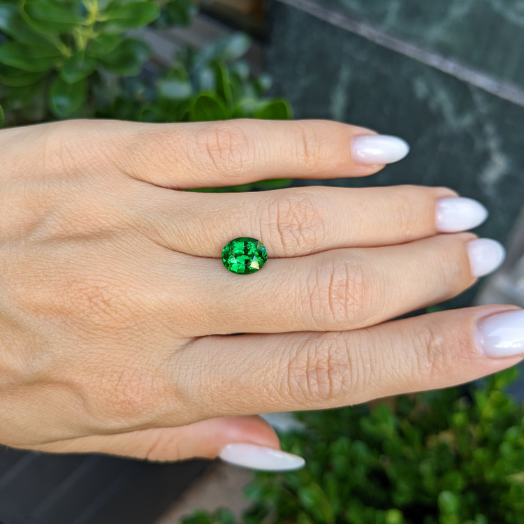 2.53 Ct. Tsavorite Garnet from Tanzania