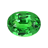 2.06 Ct. Tsavorite Garnet from Tanzania Video