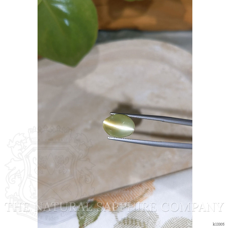 8.24 Ct. Cabochon Chrysoberyl from Ceylon (Sri Lanka)