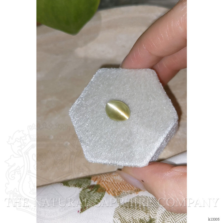 8.24 Ct. Cabochon Chrysoberyl from Ceylon (Sri Lanka)