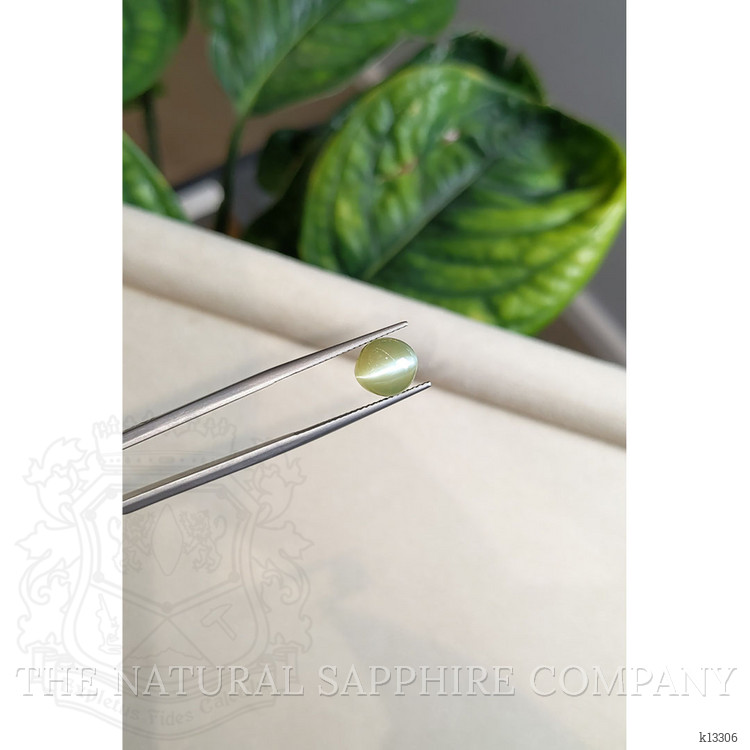 5.07 Ct. Cabochon Chrysoberyl from Ceylon (Sri Lanka)