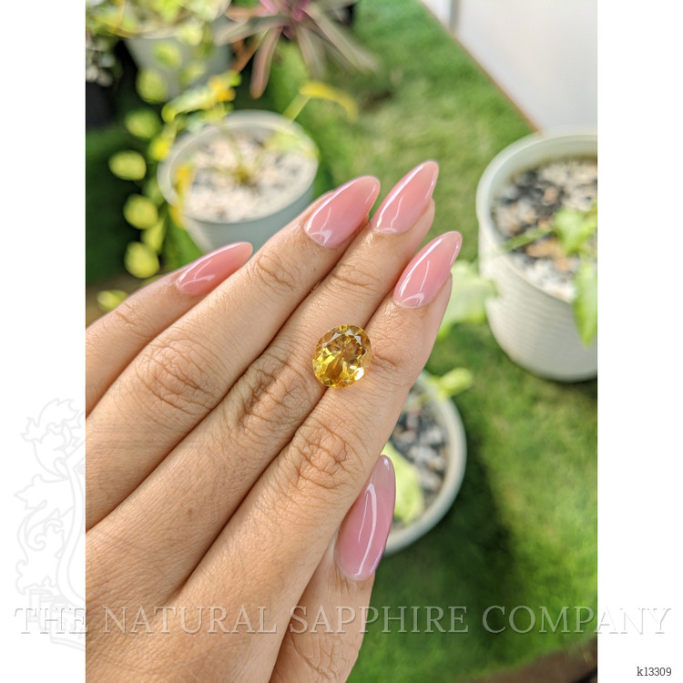 4.16 Ct. Citrine from Brazil