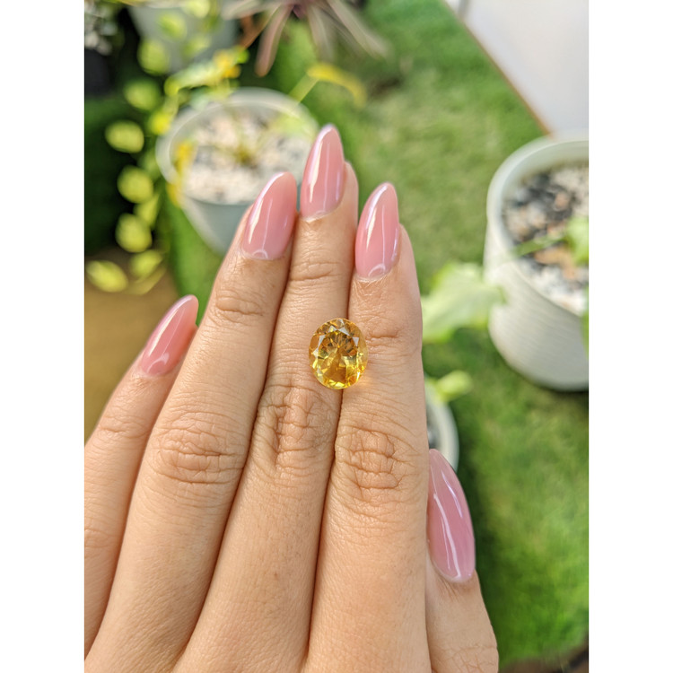 4.16 Ct. Citrine from Brazil