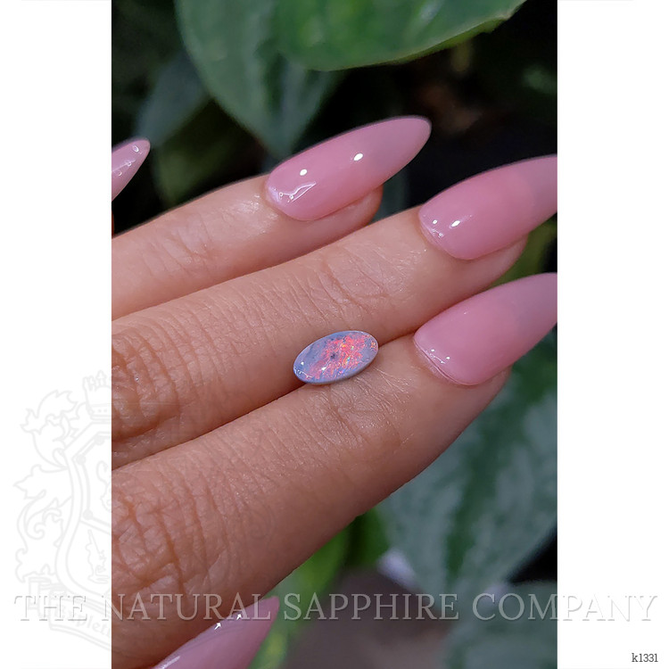 0.61 Ct. Semi-Black Opal from Australia