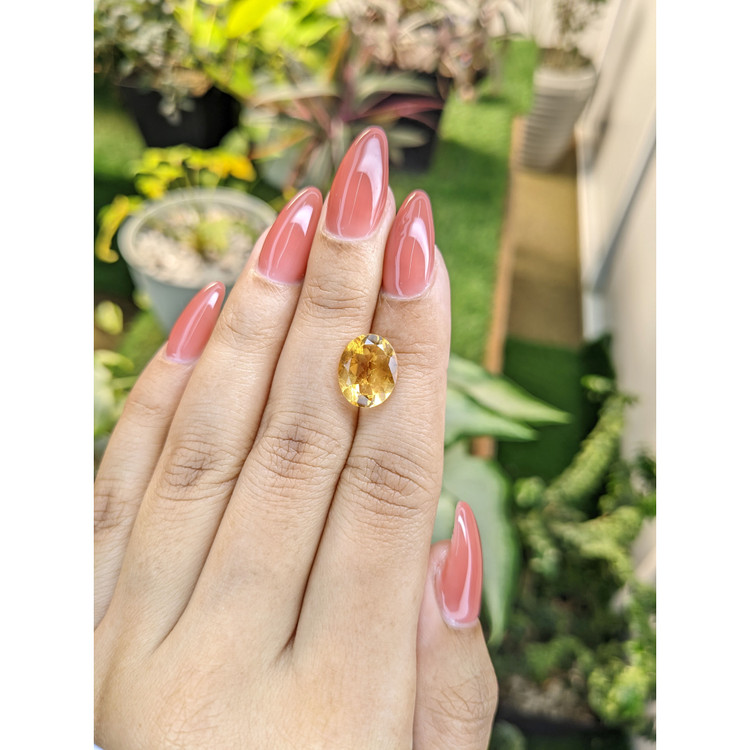 3.60 Ct. Citrine from Brazil