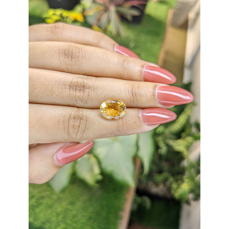 3.60 Ct. Citrine from Brazil
