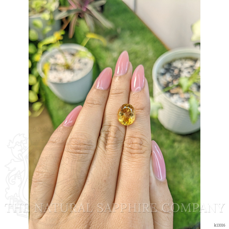 4.35 Ct. Citrine from Brazil