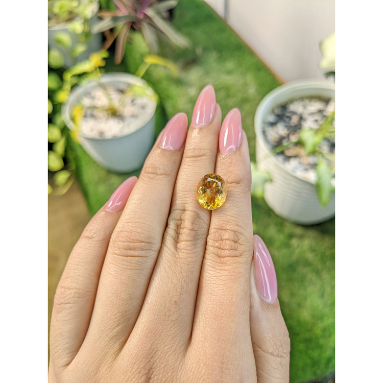 4.35 Ct. Citrine from Brazil