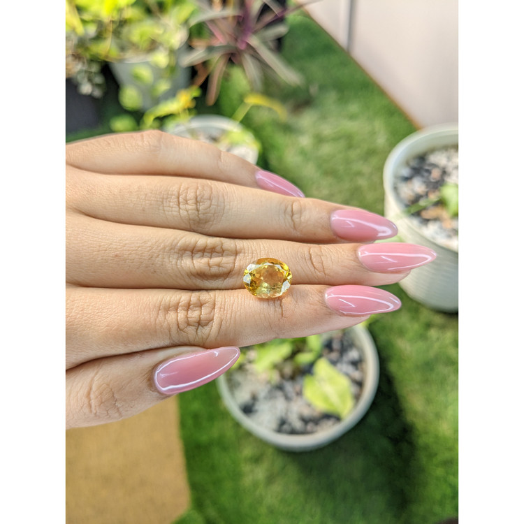 4.35 Ct. Citrine from Brazil