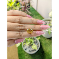 3.55 Ct. Citrine from Brazil Life Style