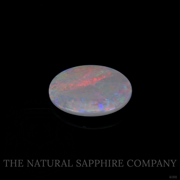 0.70 Ct. Cabochon Semi-Black Opal from Australia