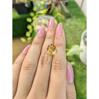 3.29 Ct. Citrine from Brazil Life Style