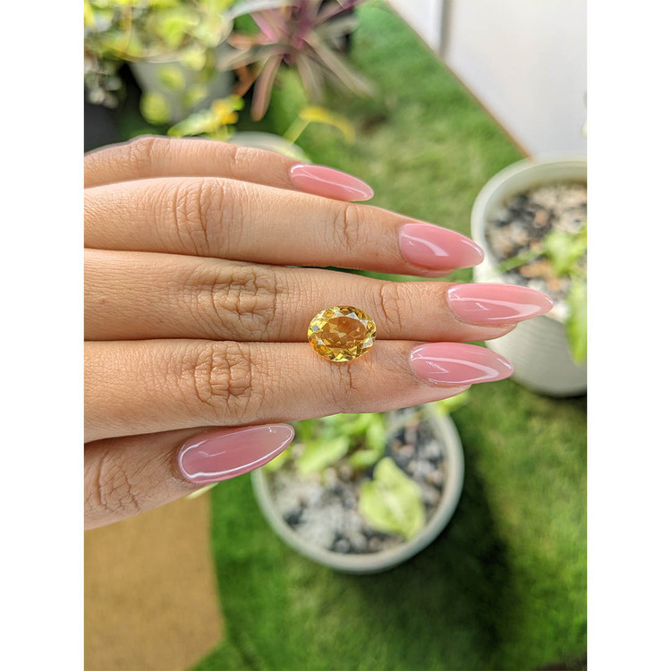 3.53 Ct. Citrine from Brazil
