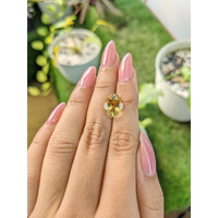 4.00 Ct. Citrine from Brazil Life Style