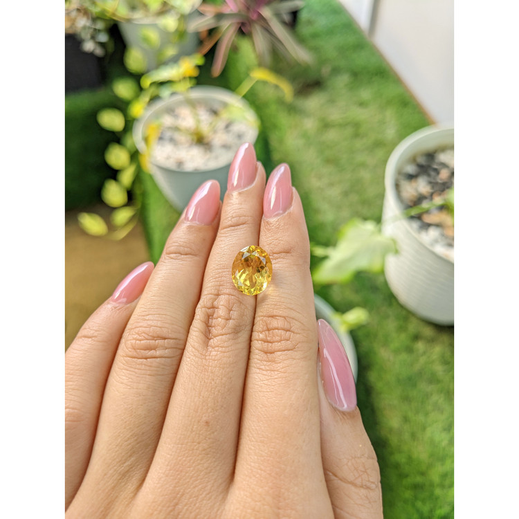 4.34 Ct. Citrine from Brazil
