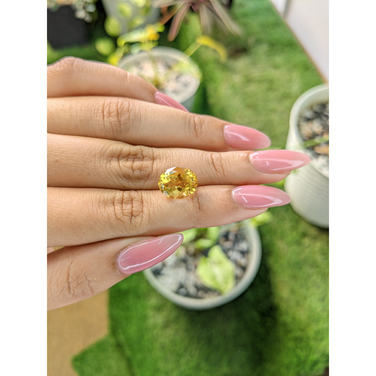 4.34 Ct. Citrine from Brazil