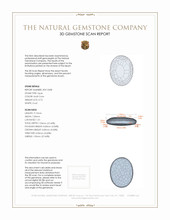 0.72 Ct. Crystal/Jelly Opal from Australia 3 D Scan Report