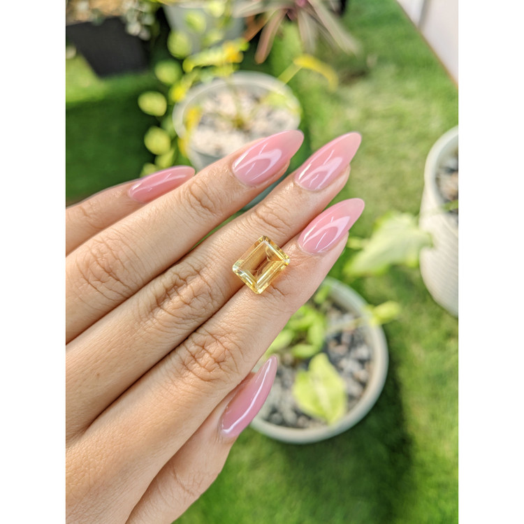 3.83 Ct. Citrine from Brazil