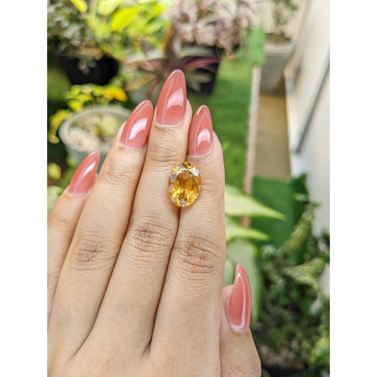 4.90 Ct. Citrine from Brazil