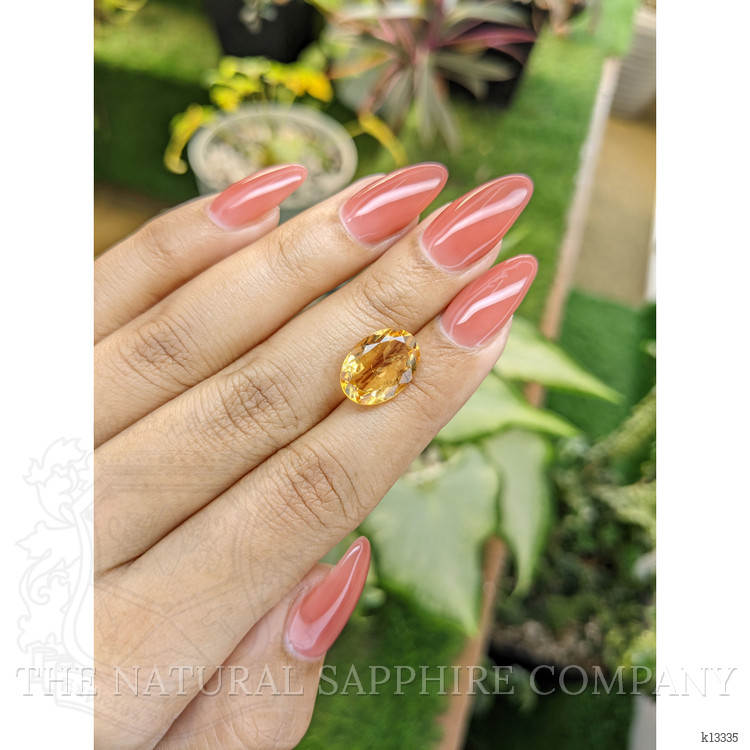 4.62 Ct. Citrine from Brazil