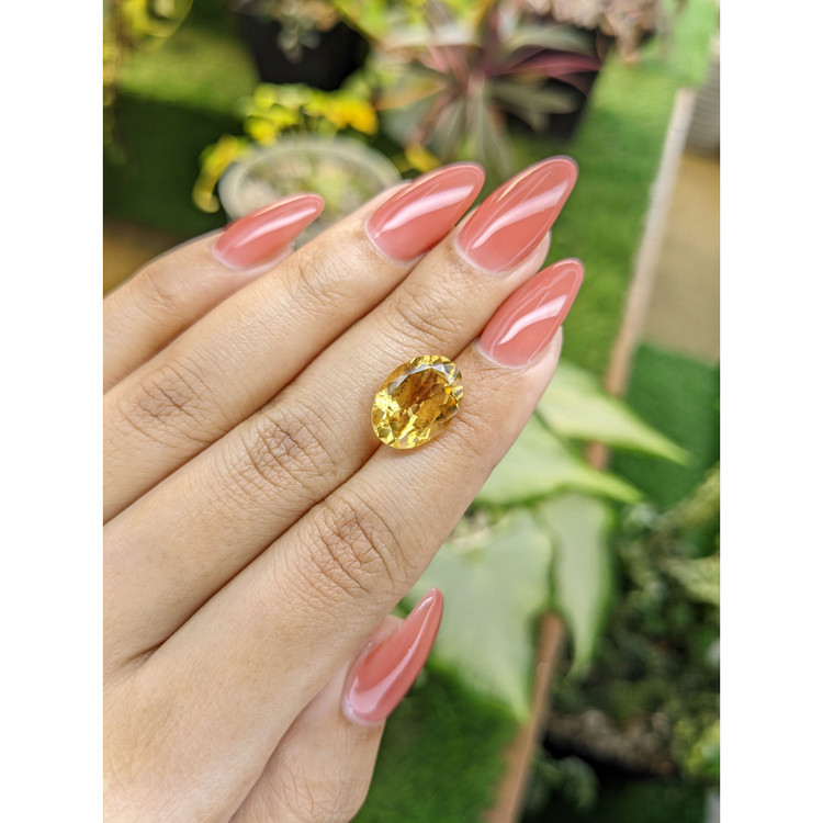 5.11 Ct. Citrine from Brazil