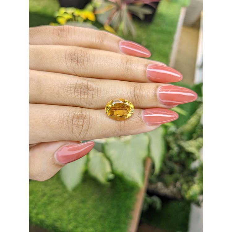 5.11 Ct. Citrine from Brazil