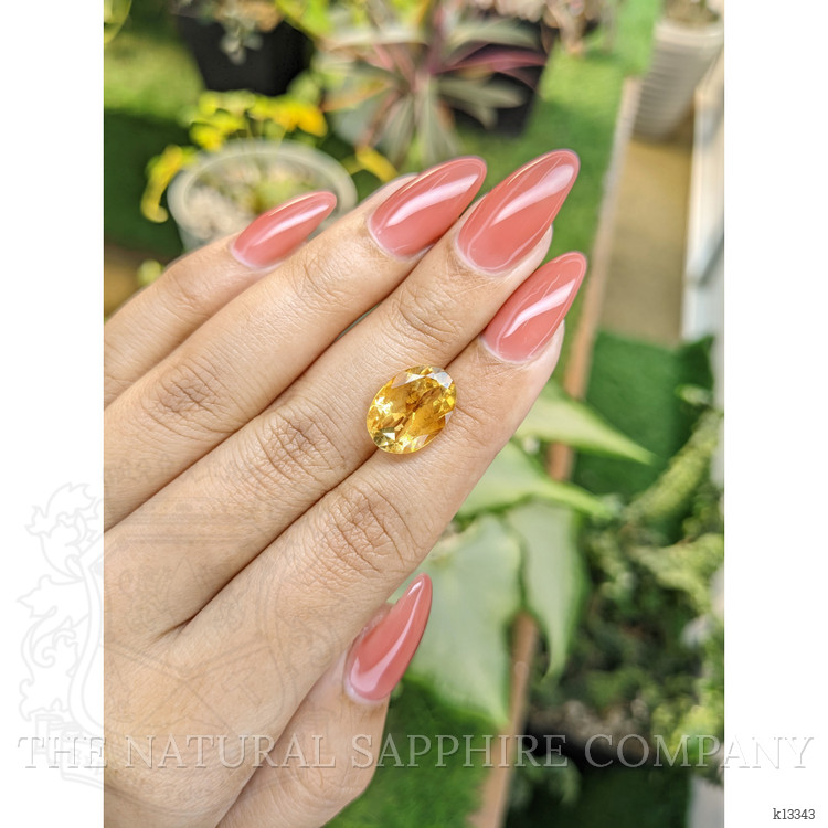 5.63 Ct. Citrine from Brazil