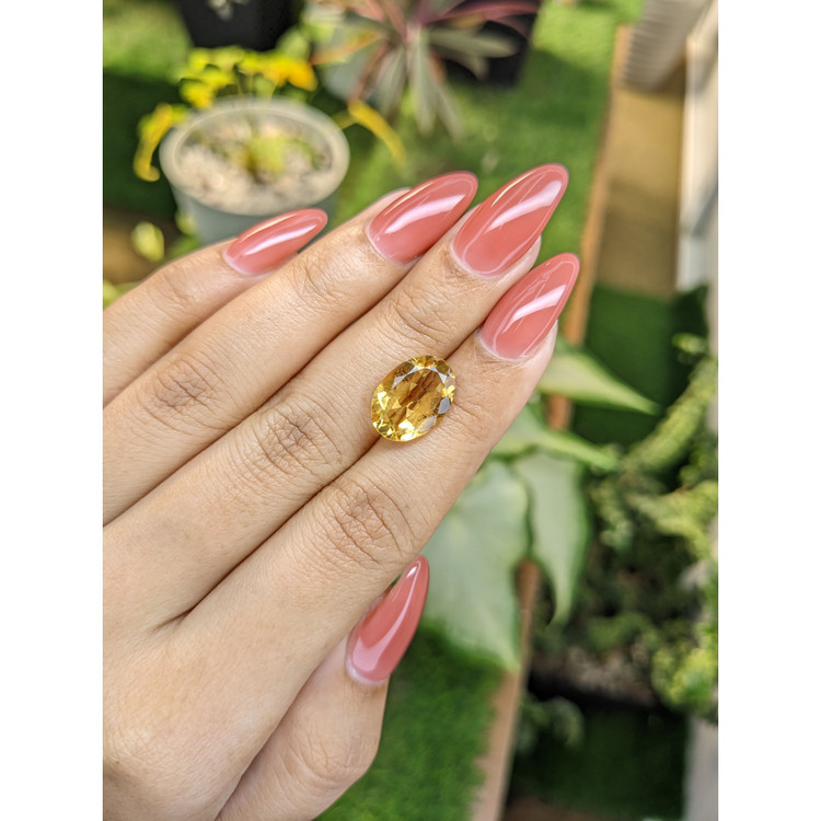 4.62 Ct. Citrine from Brazil