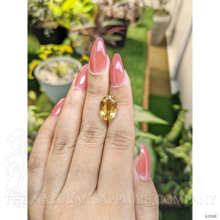 4.62 Ct. Citrine from Brazil