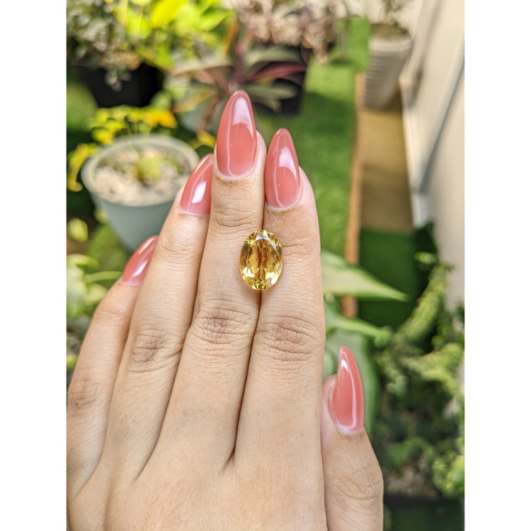 4.62 Ct. Citrine from Brazil