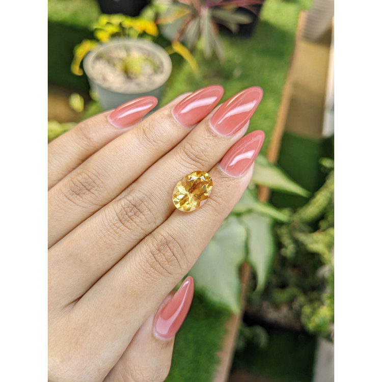 5.00 Ct. Citrine from Brazil