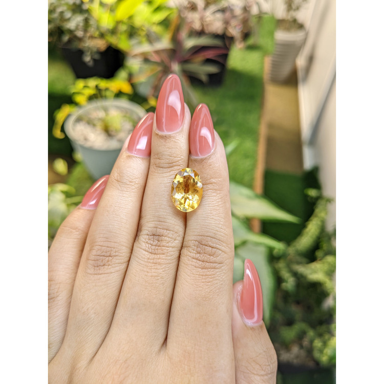 5.00 Ct. Citrine from Brazil