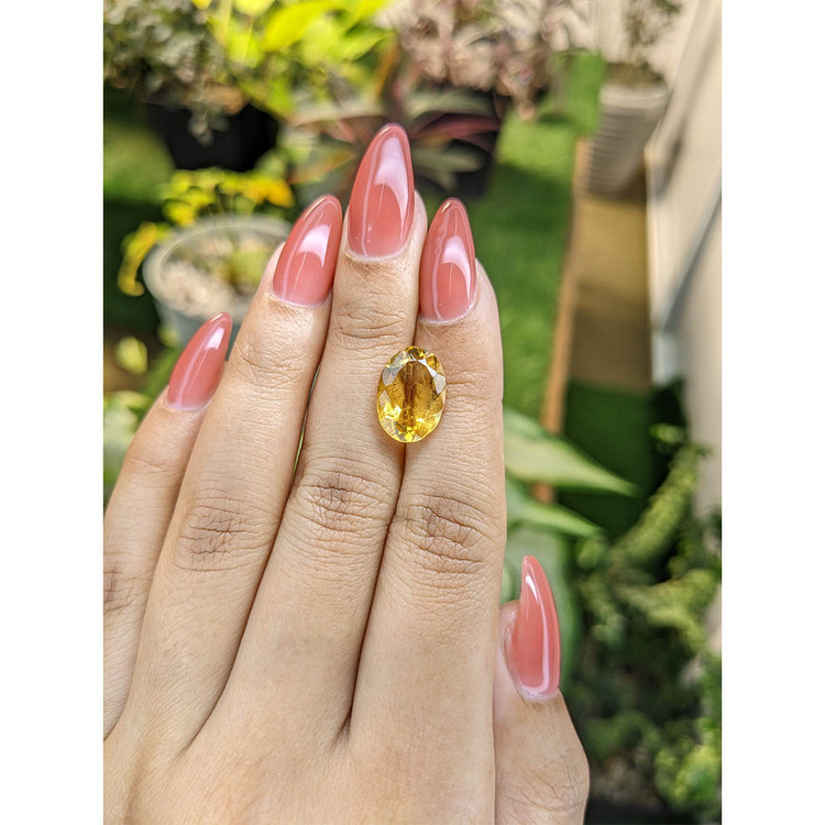 4.43 Ct. Citrine from Brazil