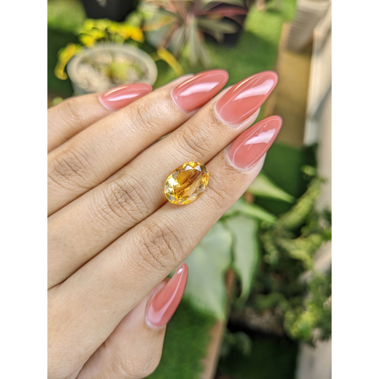4.86 Ct. Citrine from Brazil