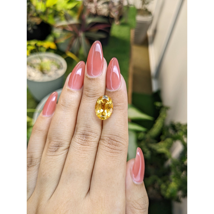 5.13 Ct. Citrine from Brazil