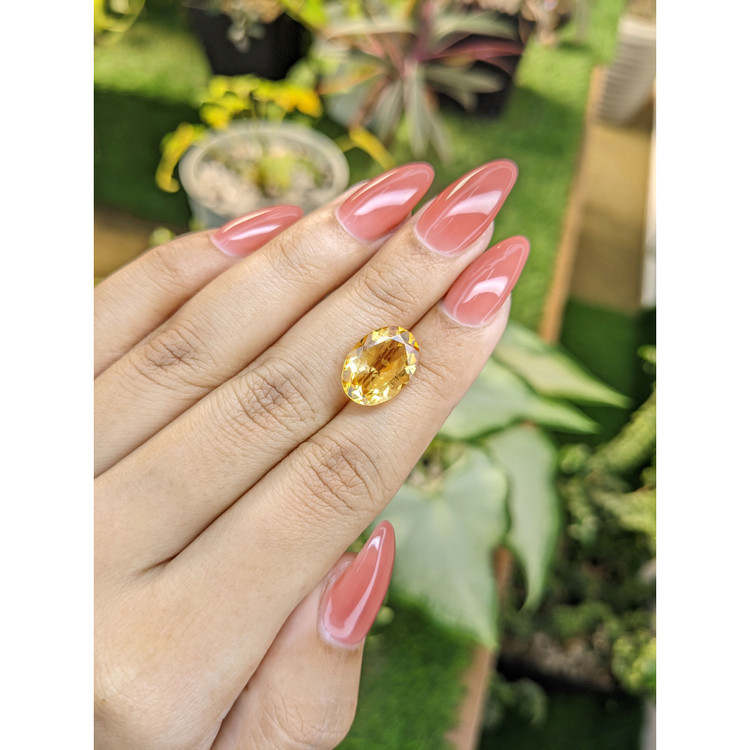 5.13 Ct. Citrine from Brazil