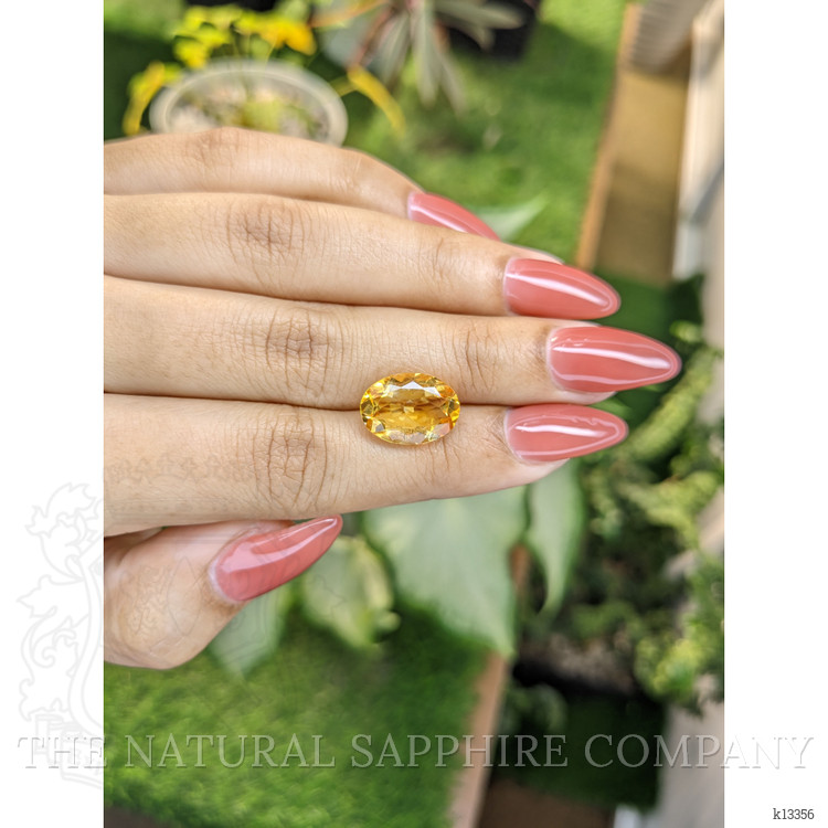 5.13 Ct. Citrine from Brazil