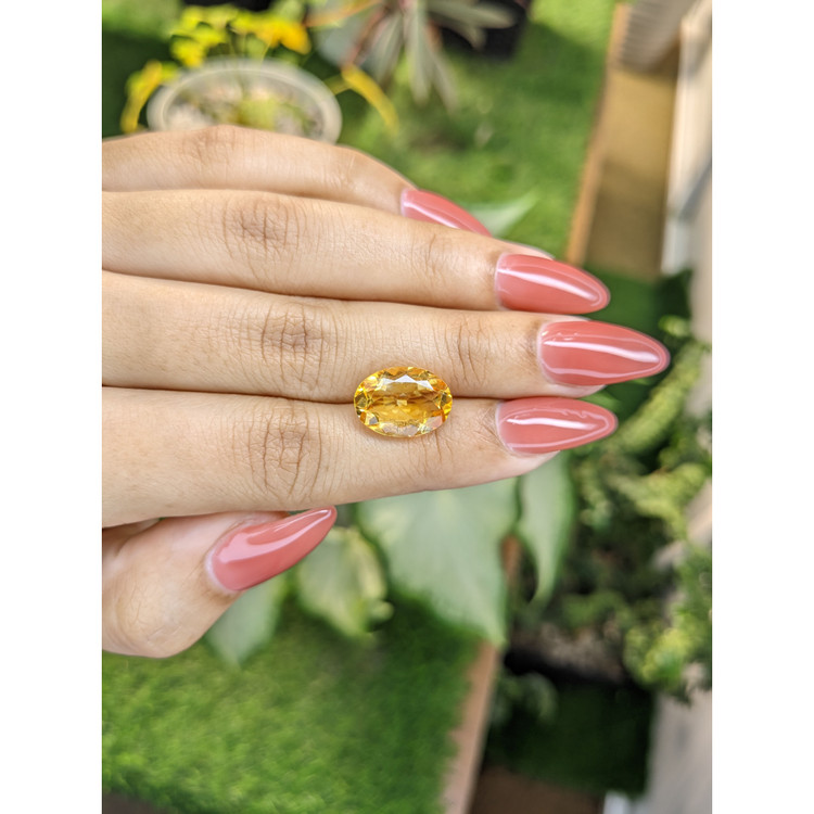 5.13 Ct. Citrine from Brazil