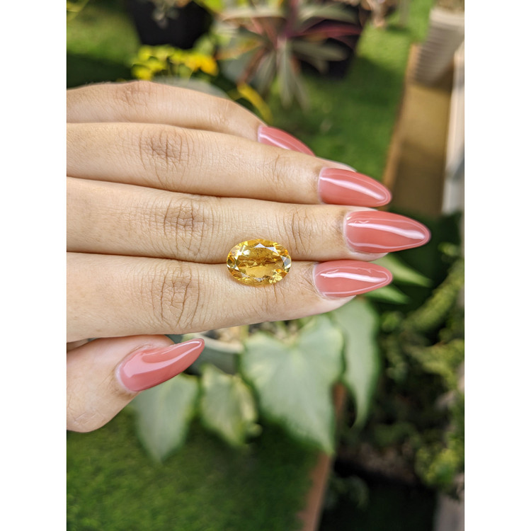 5.24 Ct. Citrine from Brazil