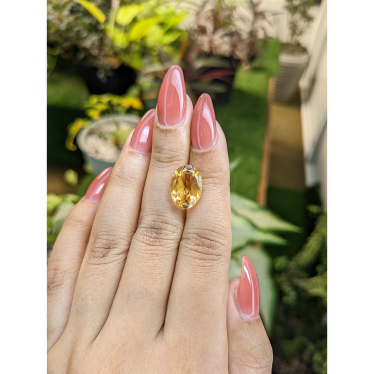 5.24 Ct. Citrine from Brazil