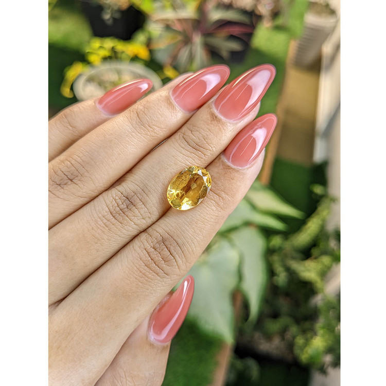 4.03 Ct. Citrine from Brazil