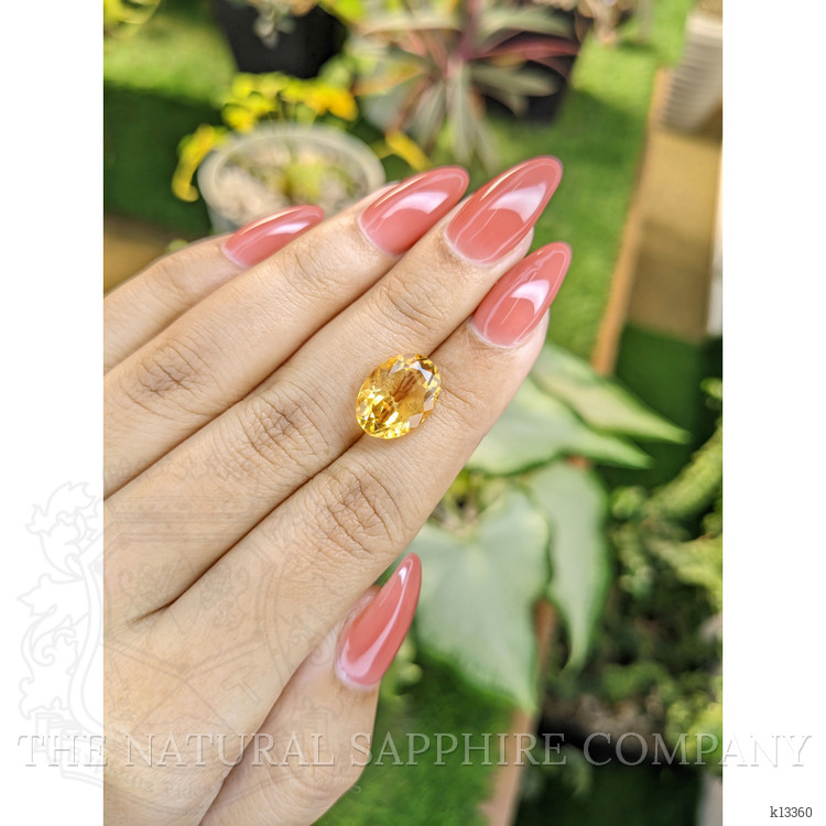 5.28 Ct. Citrine from Brazil