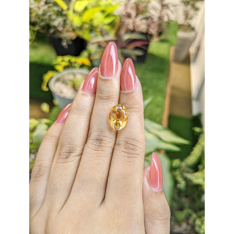 5.28 Ct. Citrine from Brazil