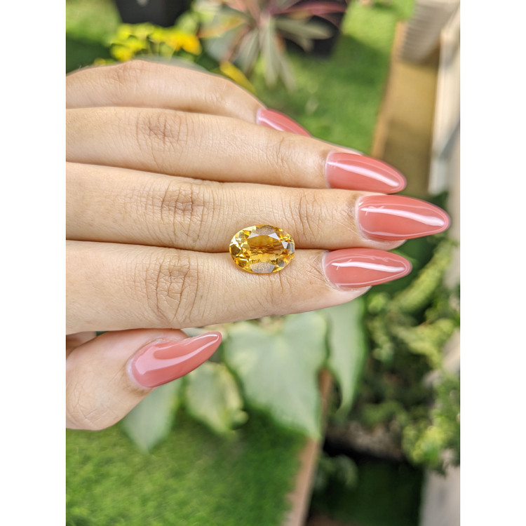 4.38 Ct. Citrine from Brazil