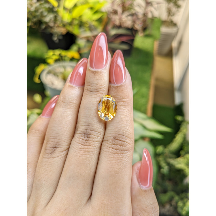 4.38 Ct. Citrine from Brazil